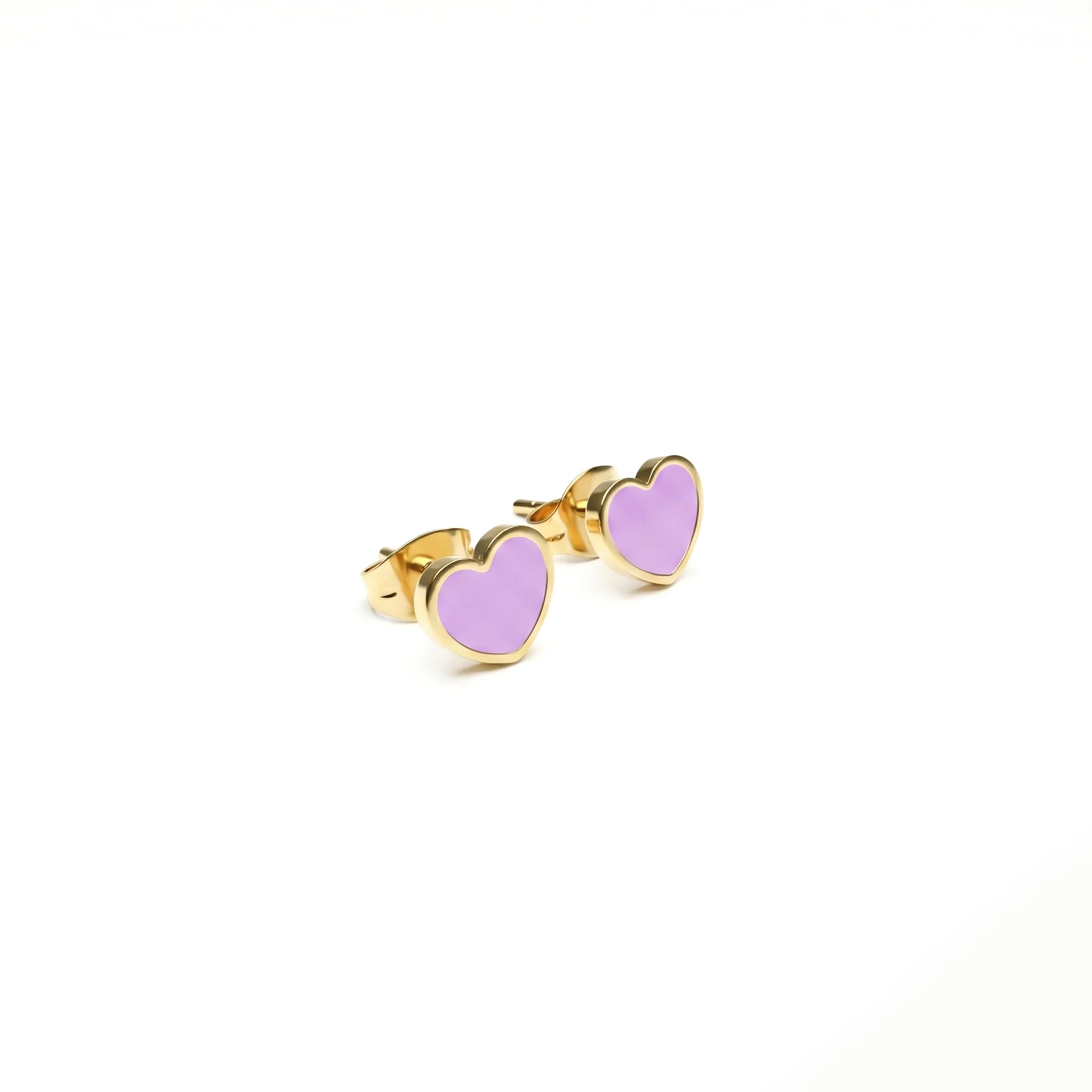 Aretes Acero Heart Colors - Image 4