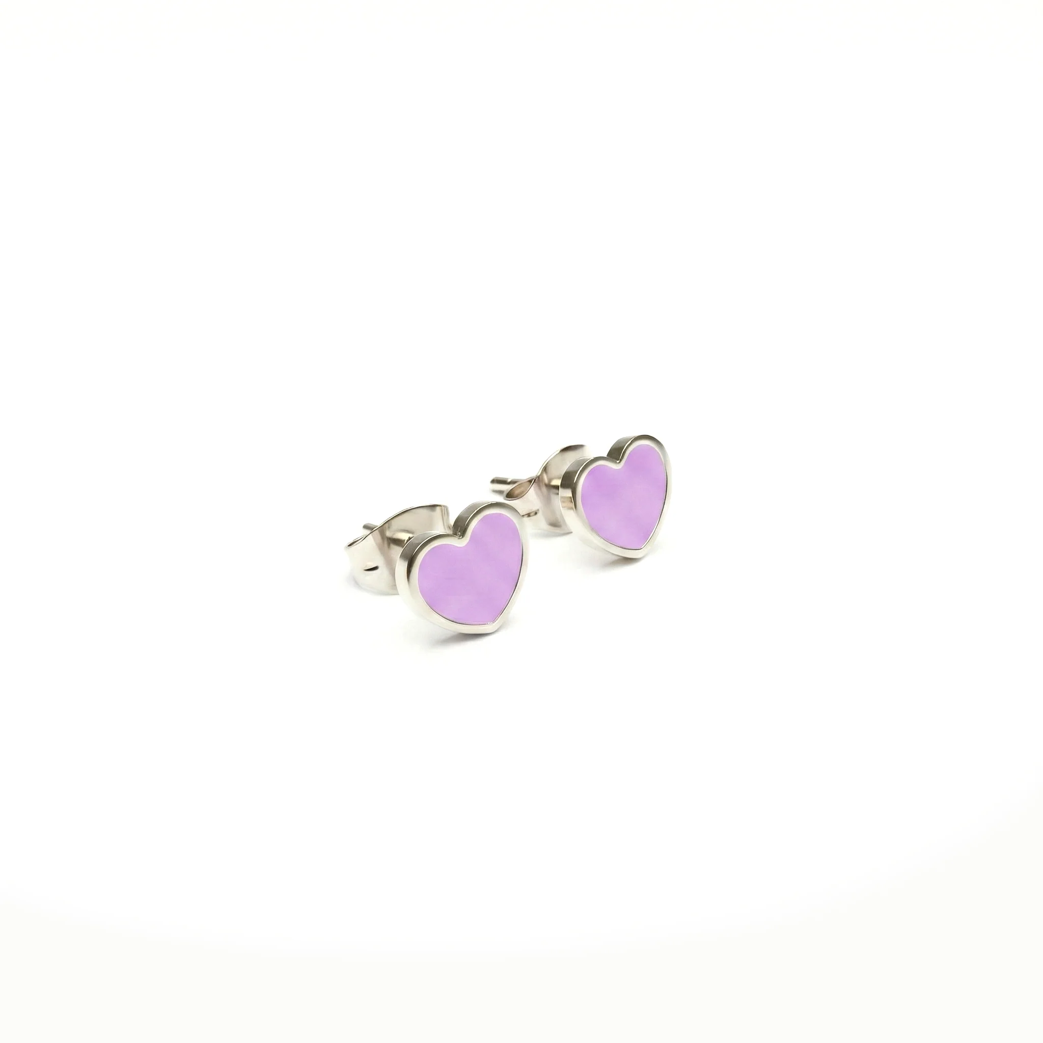 Aretes Acero Heart Colors - Image 8