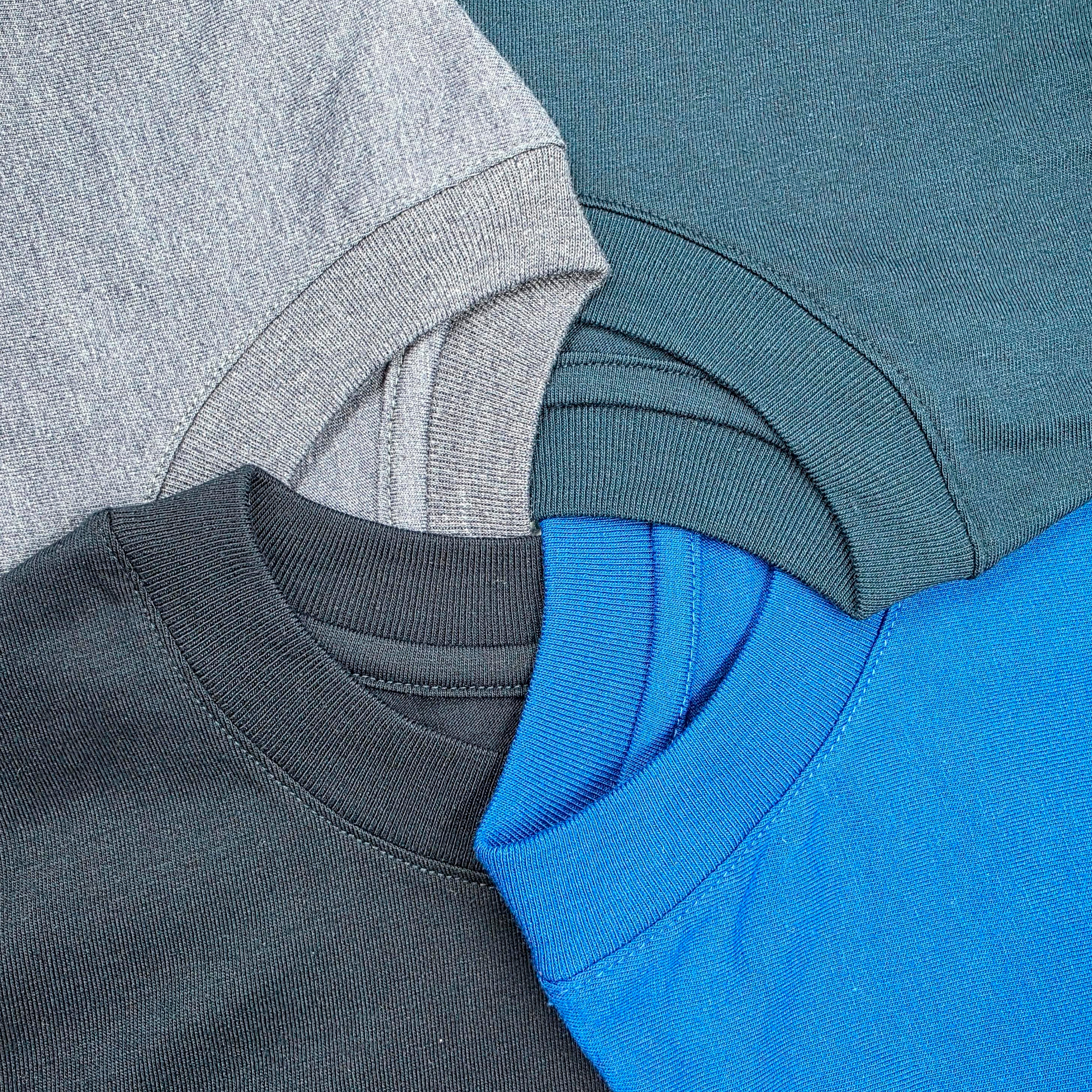 Camiseta Basica Premium Manga Larga  Ultramarine Green - Image 3